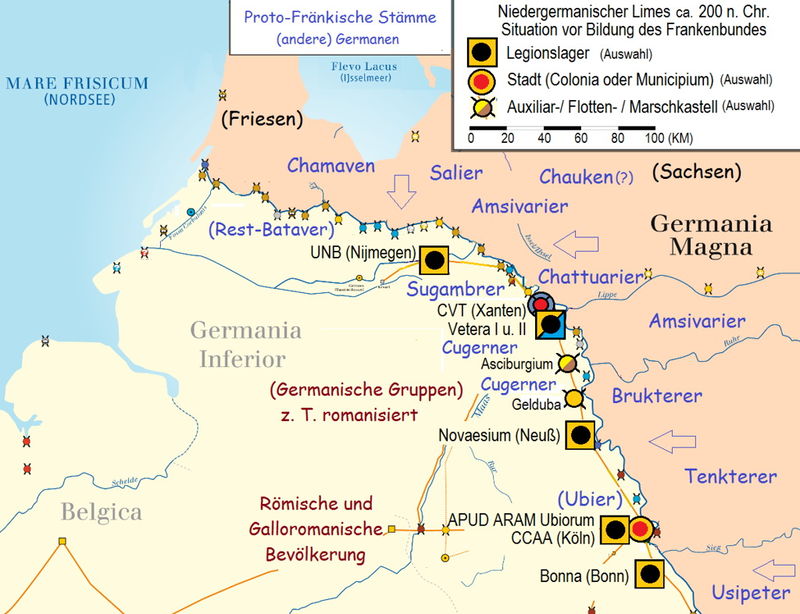 Map Niedergermanischer Limes 200.jpg